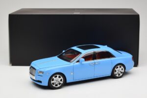 Rolls-Royce Ghost Series I Lichtblauw Kyosho 1:18 08802LB Metaal — afbeelding 8 van 8
