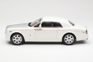 Rolls-Royce Phantom Coupe English Wit Zilver Kyosho 1:18 08861EW Metaal — afbeelding 4 van 8