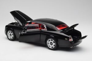 Rolls-Royce Phantom Coupe Diamond Zwart Kyosho 1:18 08862DBK Metaal — afbeelding 5 van 8