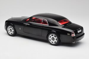 Rolls-Royce Phantom Coupe Diamond Zwart Kyosho 1:18 08862DBK Metaal — afbeelding 7 van 8