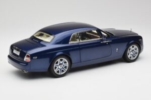Rolls-Royce Phantom Coupe Metropolitan Blauw Kyosho 1:18 08862BLM Metaal — afbeelding 3 van 8