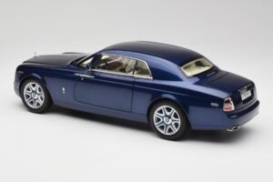 Rolls-Royce Phantom Coupe Metropolitan Blauw Kyosho 1:18 08862BLM Metaal — afbeelding 7 van 8