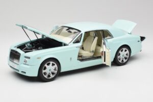 Rolls-Royce Phantom Coupe Turchese Blauw Kyosho 1:18 08862TBL Metaal — afbeelding 2 van 8