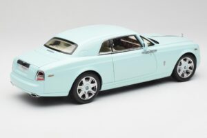 Rolls-Royce Phantom Coupe Turchese Blauw Kyosho 1:18 08862TBL Metaal — afbeelding 3 van 8