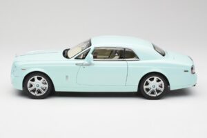 Rolls-Royce Phantom Coupe Turchese Blauw Kyosho 1:18 08862TBL Metaal — afbeelding 4 van 8
