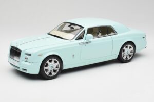 Rolls-Royce Phantom Coupe Turchese Blauw Kyosho 1:18 08862TBL Metaal