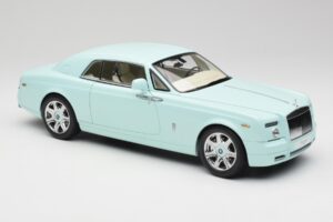 Rolls-Royce Phantom Coupe Turchese Blauw Kyosho 1:18 08862TBL Metaal — afbeelding 6 van 8
