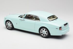 Rolls-Royce Phantom Coupe Turchese Blauw Kyosho 1:18 08862TBL Metaal — afbeelding 7 van 8