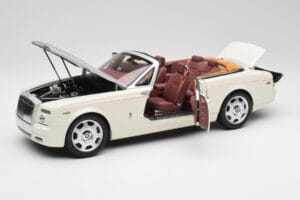 Rolls-Royce Phantom Drophead Coupe English Wit Kyosho 1:18 08871EW2 Metaal — afbeelding 2 van 10