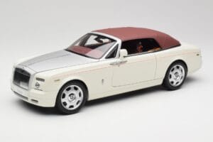 Rolls-Royce Phantom Drophead Coupe English Wit Kyosho 1:18 08871EW2 Metaal — afbeelding 3 van 10