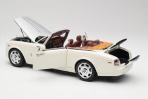 Rolls-Royce Phantom Drophead Coupe English Wit Kyosho 1:18 08871EW2 Metaal — afbeelding 7 van 10