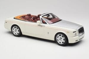 Rolls-Royce Phantom Drophead Coupe English Wit Kyosho 1:18 08871EW2 Metaal — afbeelding 8 van 10