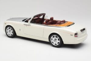 Rolls-Royce Phantom Drophead Coupe English Wit Kyosho 1:18 08871EW2 Metaal — afbeelding 9 van 10