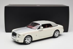 Rolls-Royce Phantom Drophead Coupe English Wit Kyosho 1:18 08871EW2 Metaal — afbeelding 10 van 10