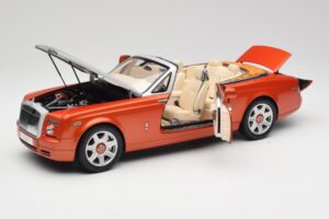 Rolls-Royce Phantom Drophead Coupe Mandarin Oranje Kyosho 1:18 08871P Metaal — afbeelding 2 van 10