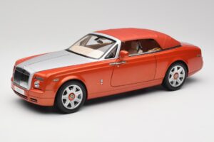 Rolls-Royce Phantom Drophead Coupe Mandarin Oranje Kyosho 1:18 08871P Metaal — afbeelding 3 van 10