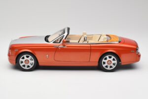 Rolls-Royce Phantom Drophead Coupe Mandarin Oranje Kyosho 1:18 08871P Metaal — afbeelding 6 van 10