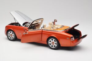 Rolls-Royce Phantom Drophead Coupe Mandarin Oranje Kyosho 1:18 08871P Metaal — afbeelding 7 van 10