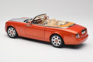 Rolls-Royce Phantom Drophead Coupe Mandarin Oranje Kyosho 1:18 08871P Metaal — afbeelding 9 van 10