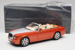 Rolls-Royce Phantom Drophead Coupe Mandarin Oranje Kyosho 1:18 08871P Metaal — afbeelding 10 van 10