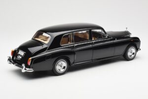 Rolls-Royce Phantom VI EWB Zwart Kyosho 1:18 08905BK Metaal — afbeelding 3 van 8