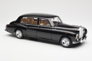Rolls-Royce Phantom VI EWB Zwart Kyosho 1:18 08905BK Metaal — afbeelding 6 van 8