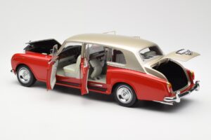 Rolls-Royce Phantom VI Rood Lichtbeige Kyosho 1:18 08905RLB Metaal — afbeelding 5 van 8