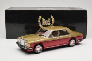 Rolls-Royce Silver Spirit Beige Rood BoS Models 1:18 BOS061 Hars — afbeelding 6 van 6