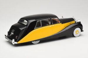 Rolls-Royce Silver Wraith Empress by Hooper Zwart & Geel MCG 1:18 MCG18066 Metaal — afbeelding 2 van 6