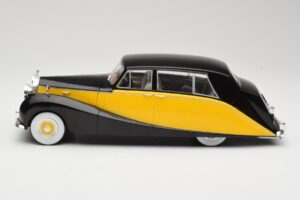 Rolls-Royce Silver Wraith Empress by Hooper Zwart & Geel MCG 1:18 MCG18066 Metaal — afbeelding 3 van 6