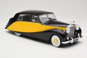 Rolls-Royce Silver Wraith Empress by Hooper Zwart & Geel MCG 1:18 MCG18066 Metaal — afbeelding 4 van 6
