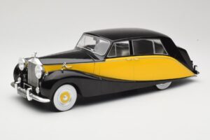 Rolls-Royce Silver Wraith Empress by Hooper Zwart & Geel MCG 1:18 MCG18066 Metaal