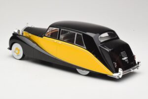 Rolls-Royce Silver Wraith Empress by Hooper Zwart & Geel MCG 1:18 MCG18066 Metaal — afbeelding 5 van 6