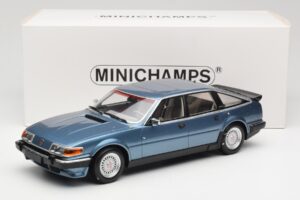 Rover Vitesse SD1 3.5 V8 Blauw Metallic Minichamps 1:18 107138400 Metaal — afbeelding 6 van 6