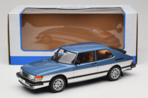 Saab 900 Turbo Blue Metallic MCG 1:18 MCG18261MCW Metaal — afbeelding 6 van 6