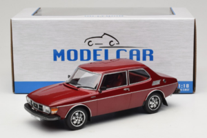 Saab 99 EMS Metallic Rood MCG 1:18 MCG18441 Metaal — afbeelding 6 van 6
