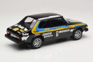 Saab 99 EMS #1 P. Eklund / B. Cederberg Rally Sweden 1977 MCG 1:18 MCG18825R Metaal — afbeelding 2 van 6