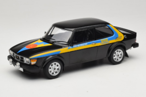 Saab 99 Turbo Stig Blomqvist Zwart MCG 1:18 MCG18442 Metaal