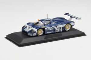 Sauber C9 #62 J. Dumfries / C. Ganassi 1987 Minichamps 1:43 SAUBER002 Metaal — afbeelding 2 van 4