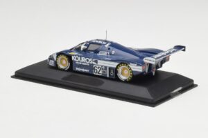 Sauber C9 #62 J. Dumfries / C. Ganassi 1987 Minichamps 1:43 SAUBER002 Metaal — afbeelding 3 van 4
