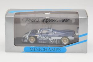 Sauber C9 #62 J. Dumfries / C. Ganassi 1987 Minichamps 1:43 SAUBER002 Metaal — afbeelding 4 van 4