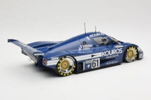 Sauber Mercedes C9 Kouros Racing #61 M. Thackwell / H. Pescarolo 24 Hours of Le Mans 1987 Minichamps 1:18 155873561 Metaal — afbeelding 2 van 6