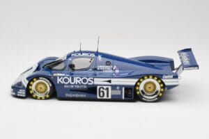 Sauber Mercedes C9 Kouros Racing #61 M. Thackwell / H. Pescarolo 24 Hours of Le Mans 1987 Minichamps 1:18 155873561 Metaal — afbeelding 3 van 6