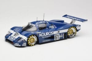 Sauber Mercedes C9 Kouros Racing #61 M. Thackwell / H. Pescarolo 24 Hours of Le Mans 1987 Minichamps 1:18 155873561 Metaal