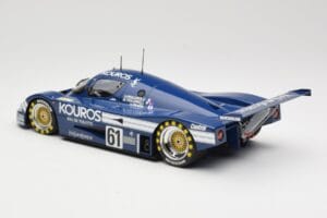 Sauber Mercedes C9 Kouros Racing #61 M. Thackwell / H. Pescarolo 24 Hours of Le Mans 1987 Minichamps 1:18 155873561 Metaal — afbeelding 5 van 6