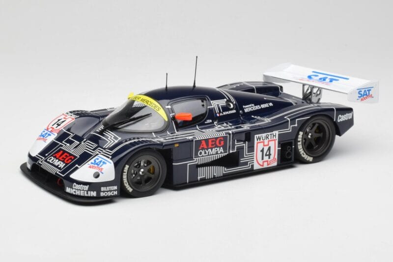 Sauber Mercedes C9 #14 J. Schlesser Winner Supercup 1988 Minichamps 1:18 155883514 Metaal