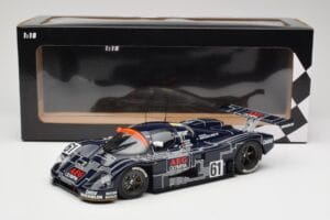 Sauber Mercedes C9 #61 M. Baldi / J. Weaver / J. Mass 24 Hours of Le Mans 1988 Minichamps 1:18 155883561 Metaal — afbeelding 6 van 6