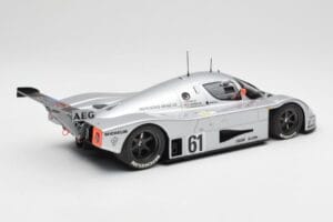 Sauber Mercedes C9 #61 M. Baldi / K. Acheson / G. Brancatelli 2nd Place 24 Hours of Le Mans 1989 Minichamps 1:18 155893561 Me — afbeelding 2 van 6