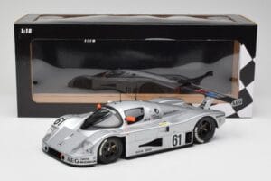 Sauber Mercedes C9 #61 M. Baldi / K. Acheson / G. Brancatelli 2nd Place 24 Hours of Le Mans 1989 Minichamps 1:18 155893561 Me — afbeelding 6 van 6