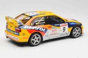 SEAT Cordoba WRC Evo 2 #9 H. Rovanpera / R. Pietilainen Rally San Remo 1999 Otto 1:18 OT483 Hars — afbeelding 2 van 6